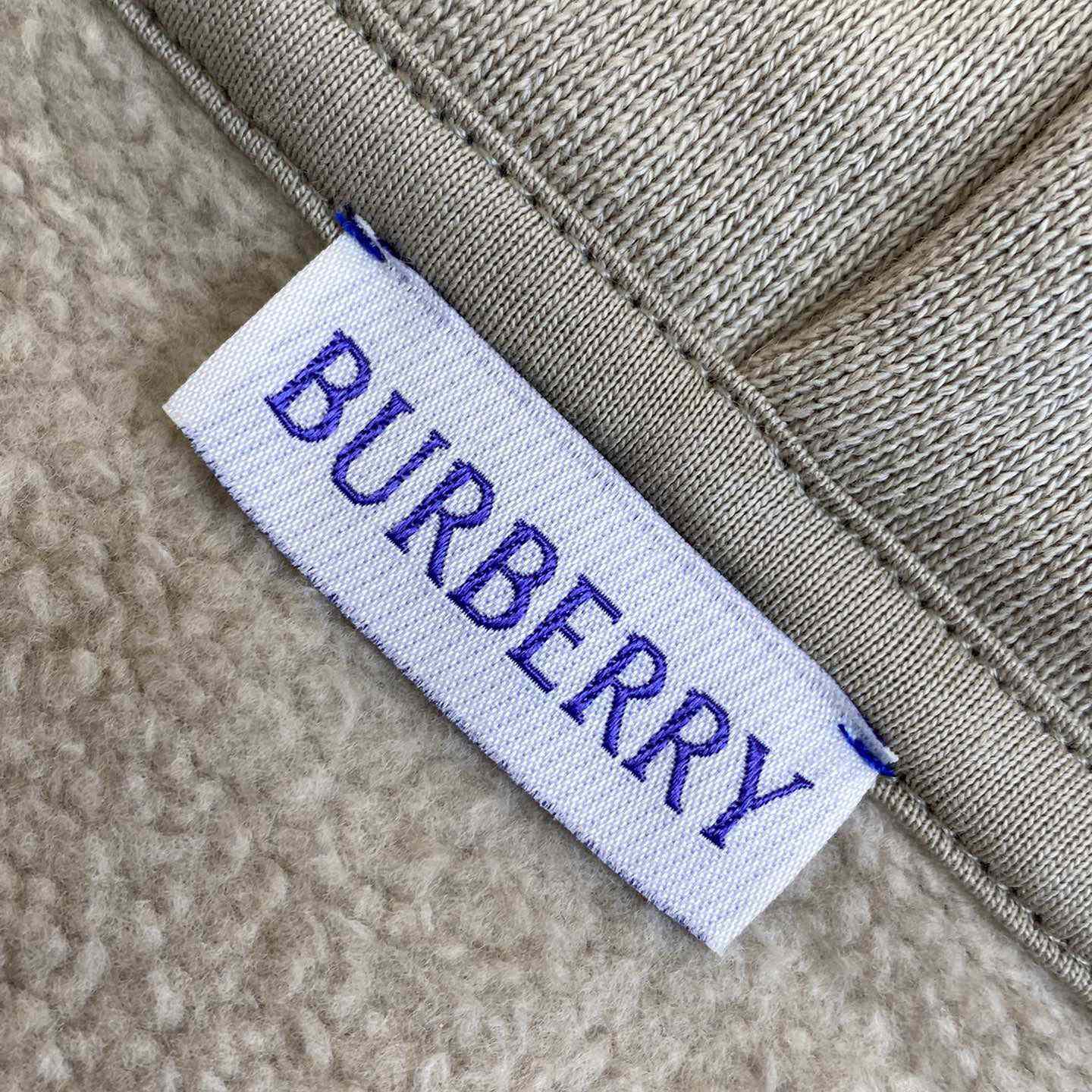 Burberry Cotton Blend Zip Hoodie - DesignerGu