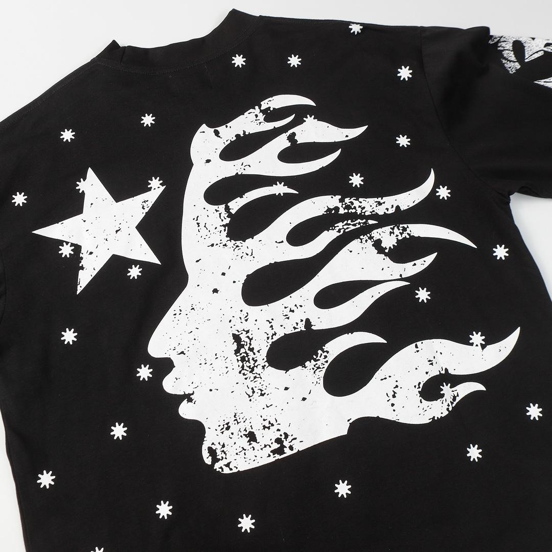 Hellstar Meteor Flame Limited Edition Long Sleeve T-Shirt - 