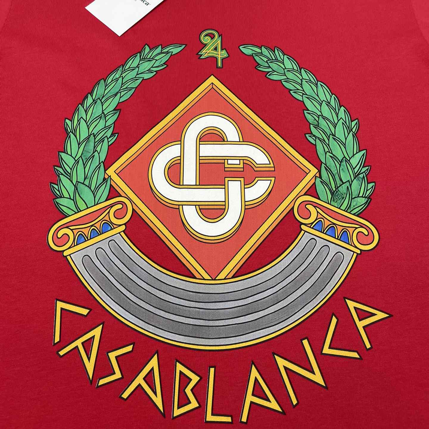 Casablanca Casa Crest Tee   C925 - 