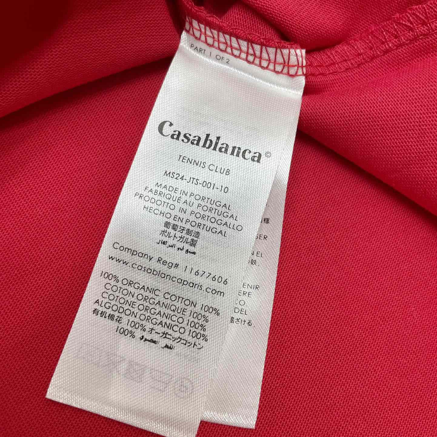 Casablanca Casa Crest Tee   C925 - 
