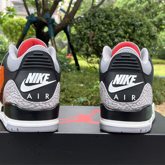 Air Jordan 3 “Black Cement Basketball Shoes     DN3707-010 - 