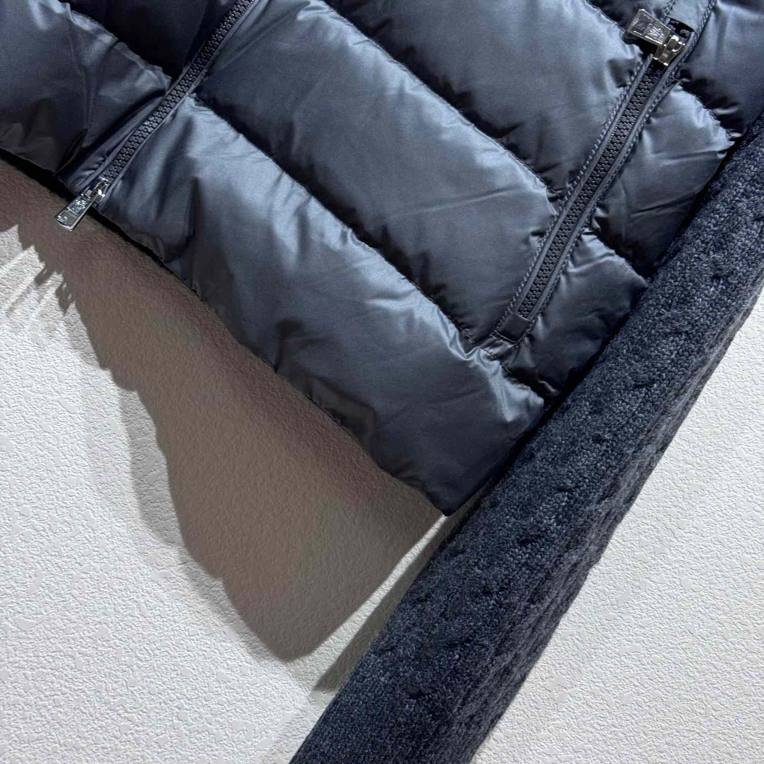 Moncler Padded Wool Zip-up Cardigan - 