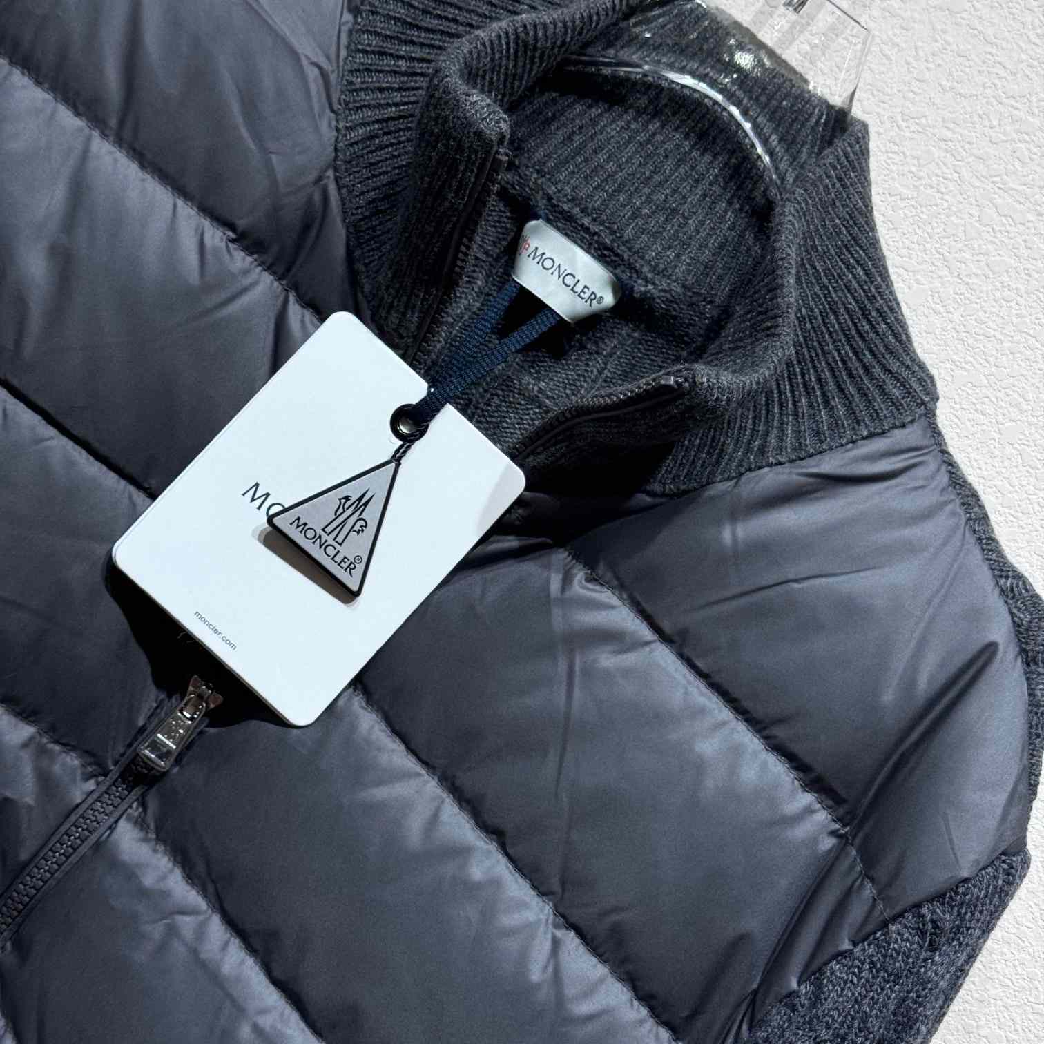 Moncler Padded Wool Zip-up Cardigan - 