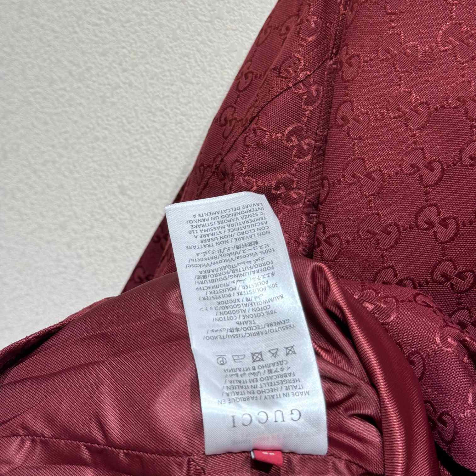Gucci GG Mixed Cotton Jacket - 