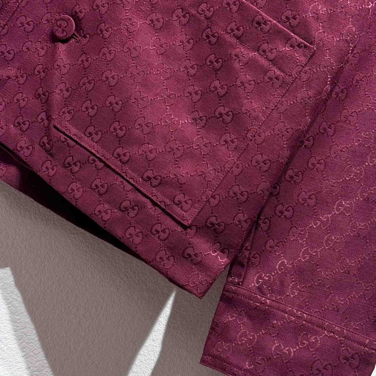 Gucci GG Mixed Cotton Jacket - 