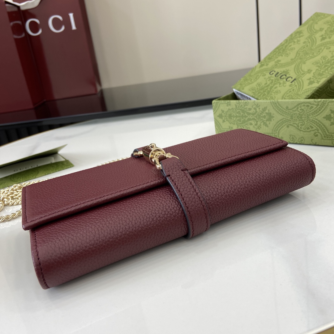 Gucci Jackie 1961 Chain Wallet - 