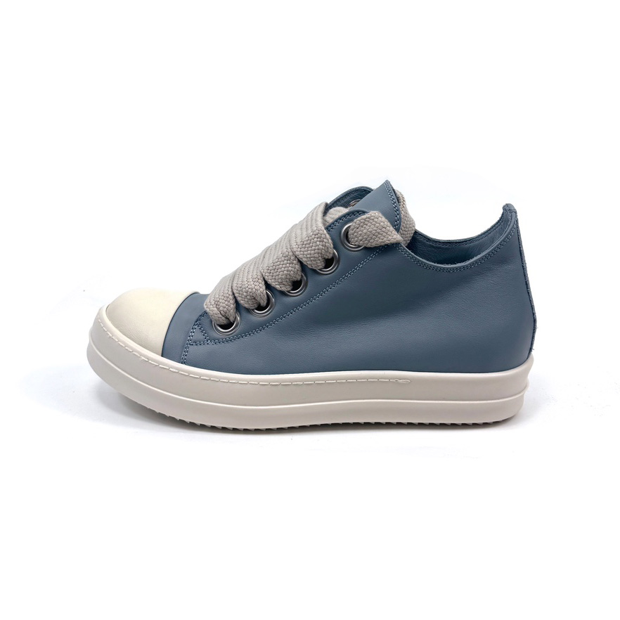 Rick Owens Jumbo-Laced Low-Top Sneakers - 