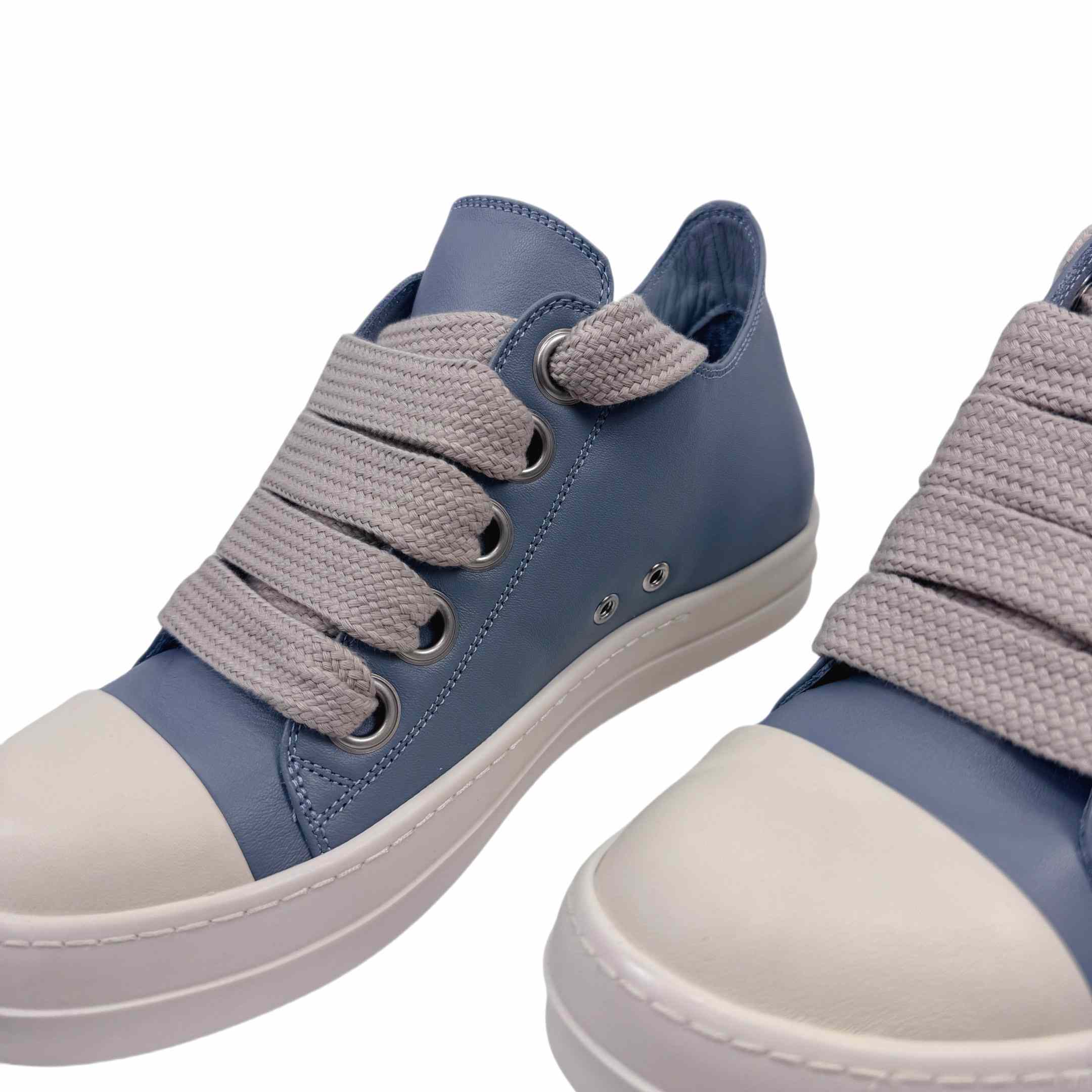 Rick Owens Jumbo-Laced Low-Top Sneakers - 