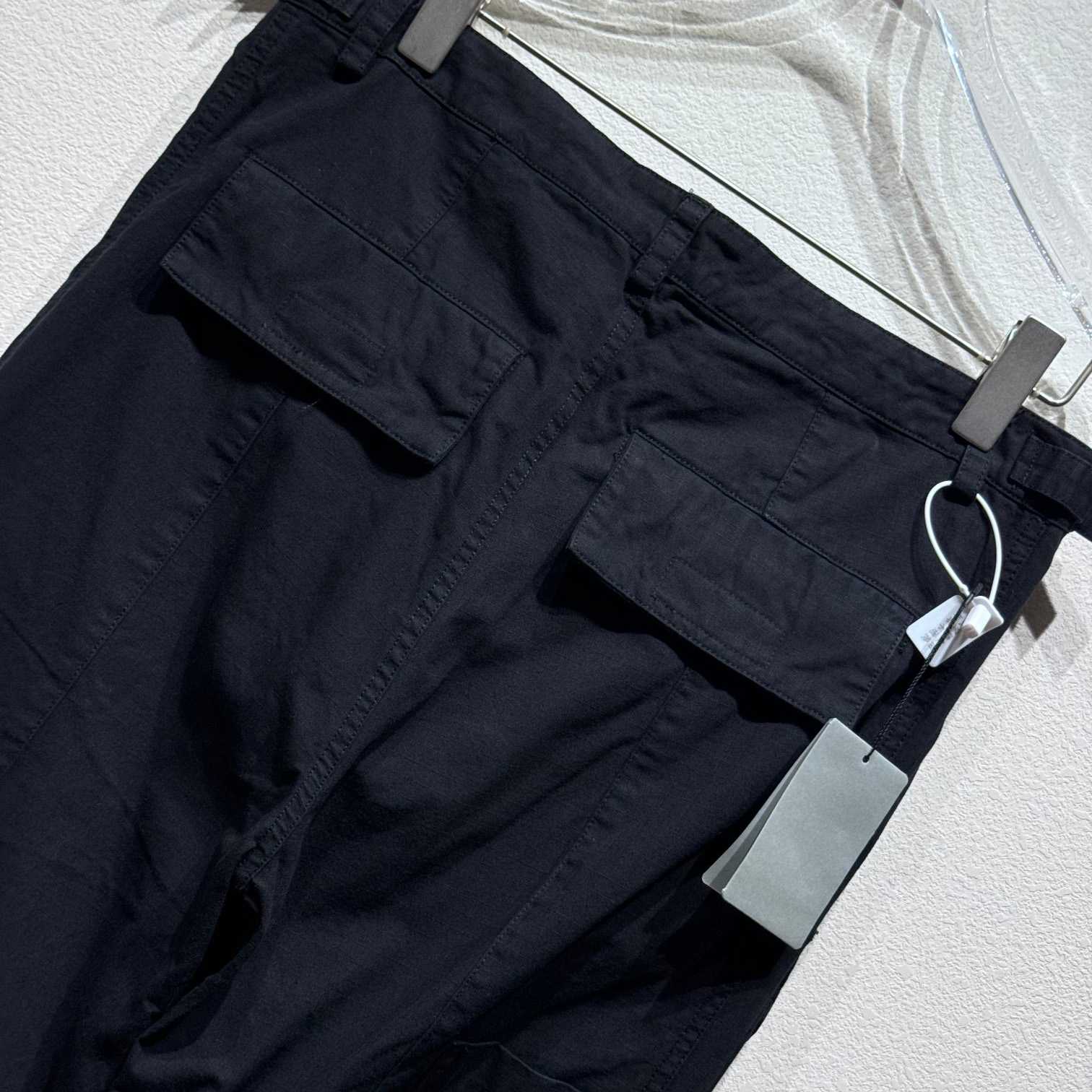 Balenciaga Cargo Maxi Skirt In Black  - 