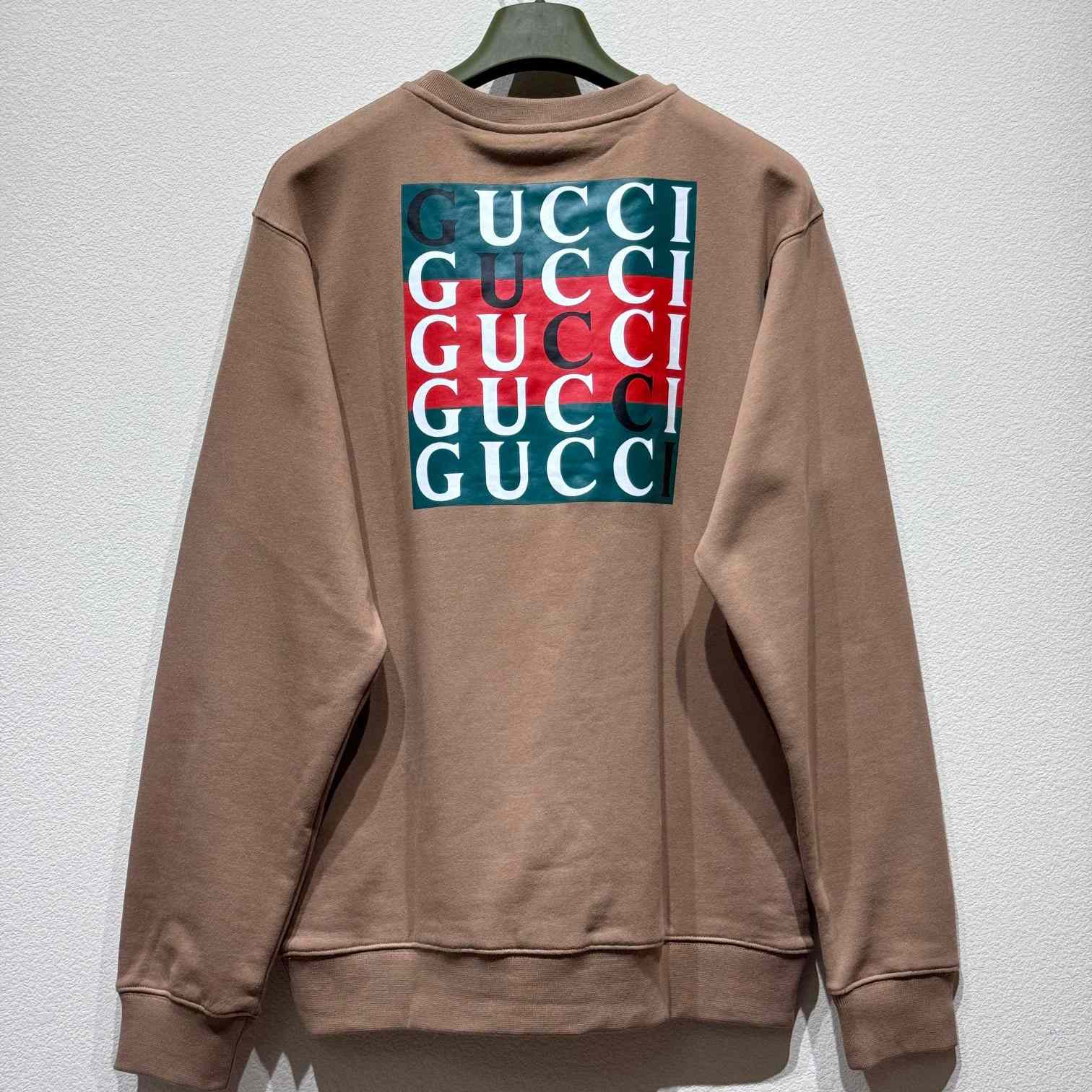 Gucci Cotton Sweatshirt With Logo - 