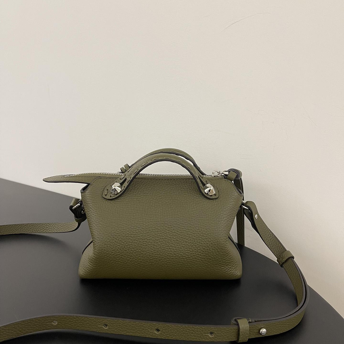 Fendi By The Way Selleria Mini Selleria Bag With 192 Hand-sewn Topstitches - 