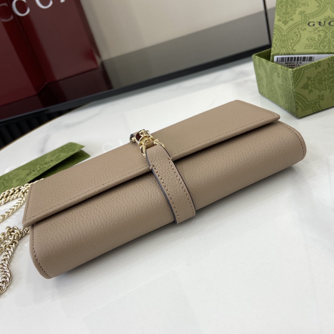 Gucci Jackie 1961 Chain Wallet - 