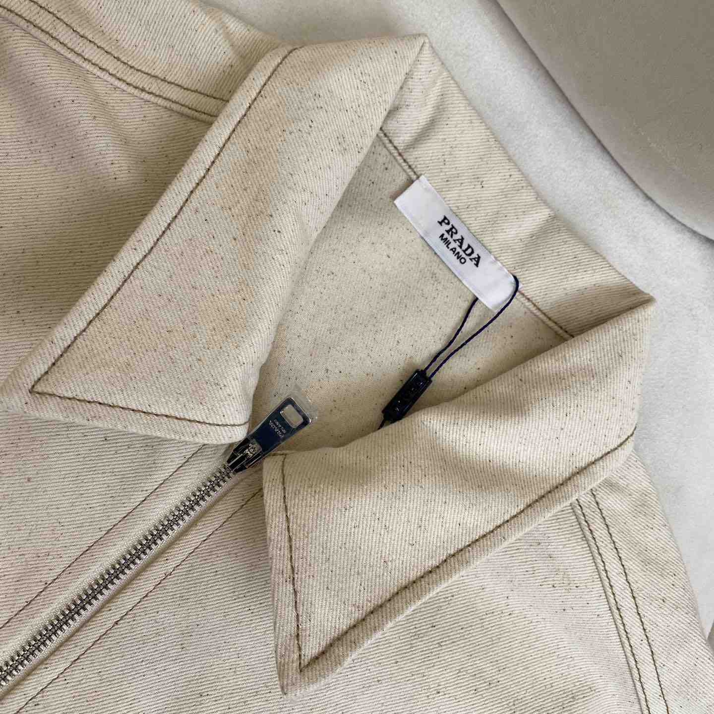 Prada Denim Blouson Jacket - 