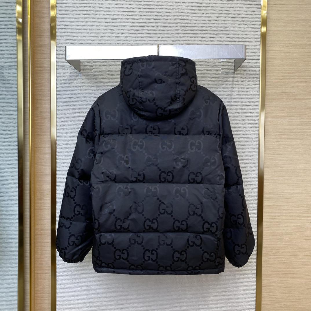 Gucci Jumbo Gg Canvas Jacket - 
