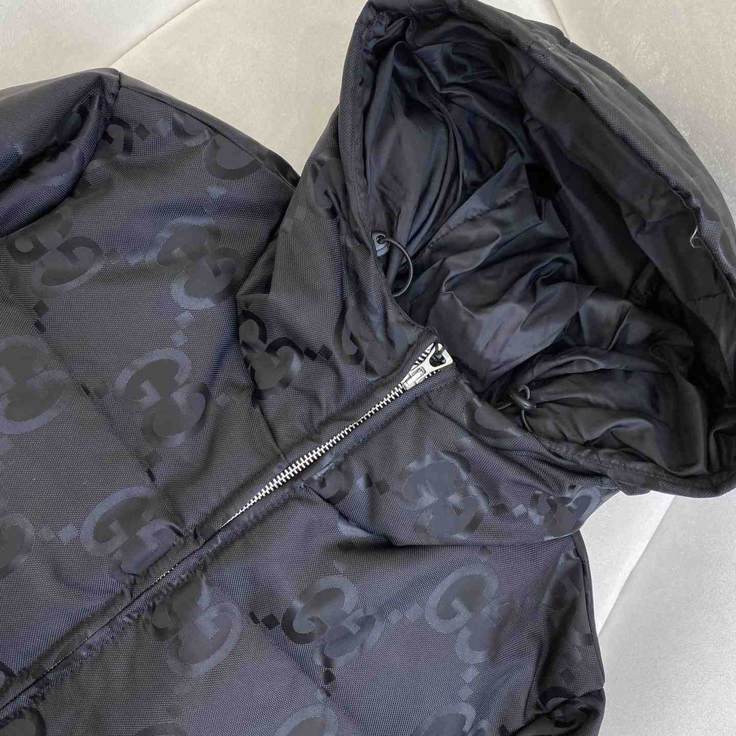 Gucci Jumbo Gg Canvas Jacket - 