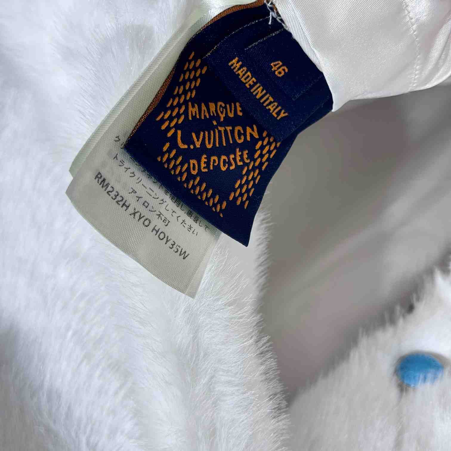 Louis Vuitton Mink Trucker Jacket  1AFXB7 - 