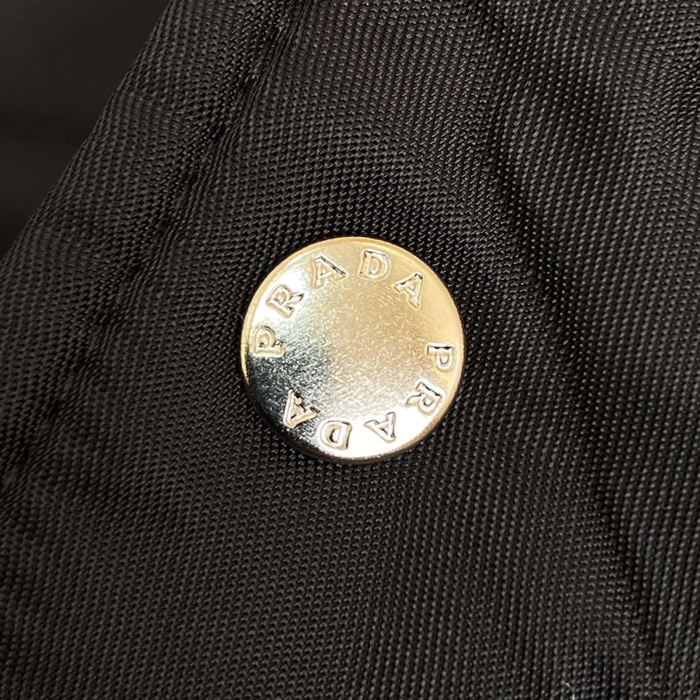 Prada Black Re-Nylon Vest - DesignerGu