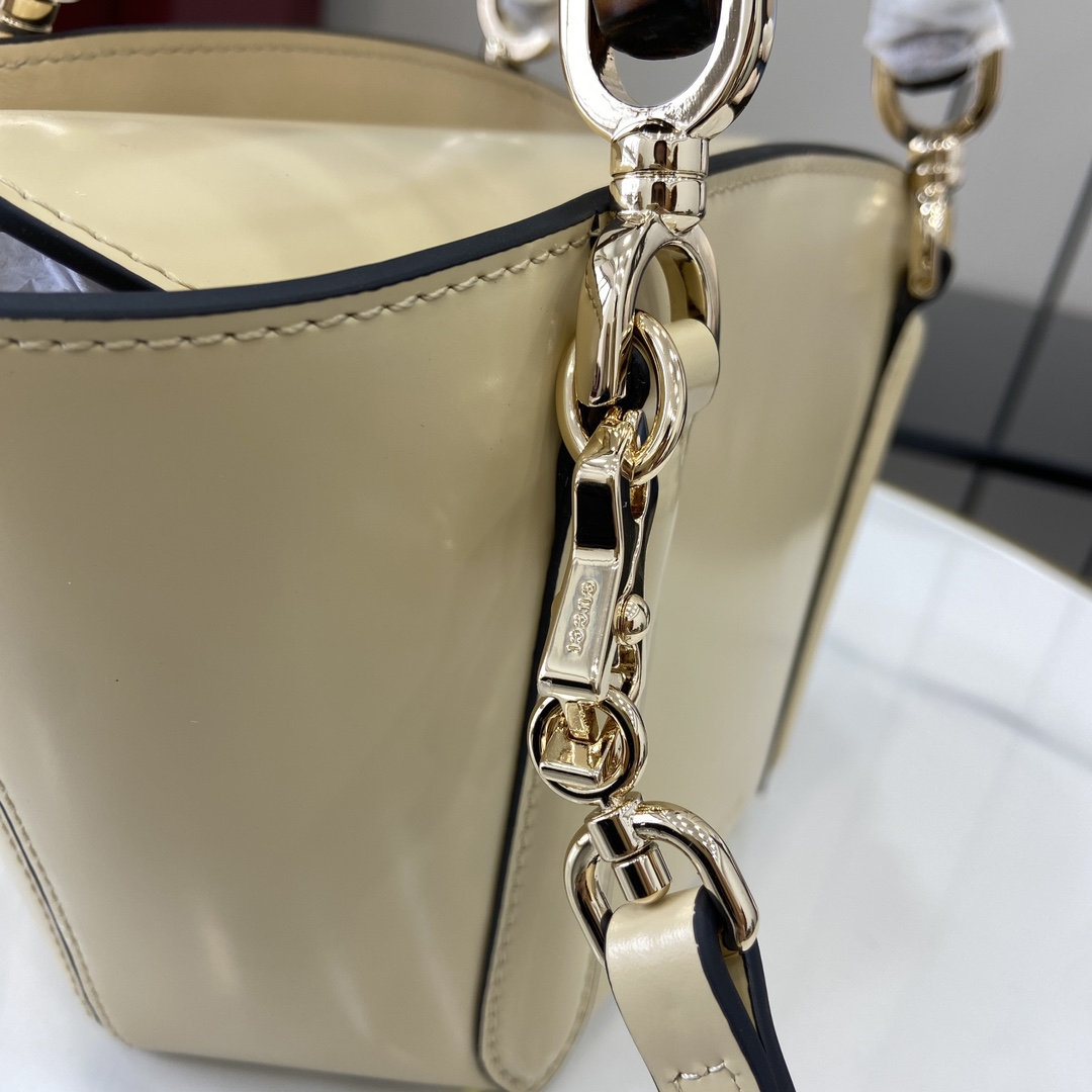 Gucci Mini Bamboo Top Handle Tote Bag - 