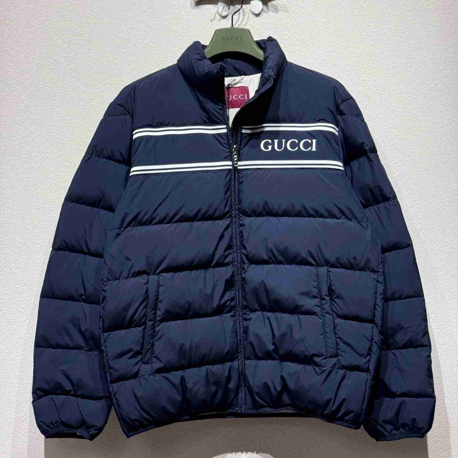 Gucci Nylon Puffer Jacket - DesignerGu