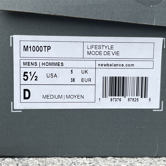 New Balance NB 1000 Sneakers      M1000TP - DesignerGu