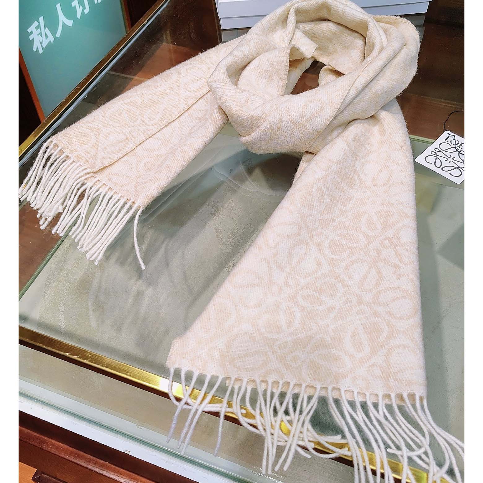 Loewe Anagram Scarf  - 
