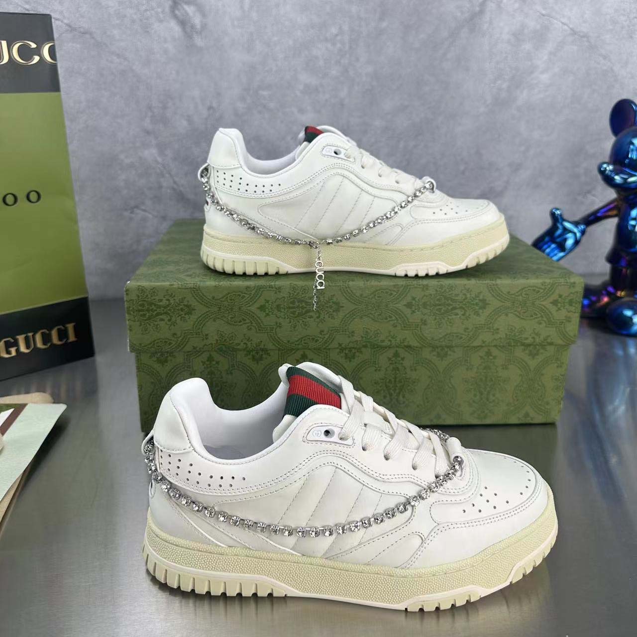 Gucci Women's Gucci Re-Web Sneaker - 