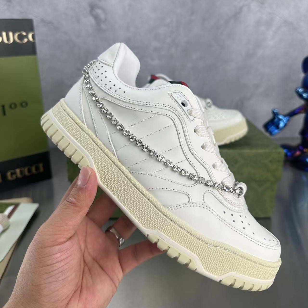 Gucci Women's Gucci Re-Web Sneaker - 
