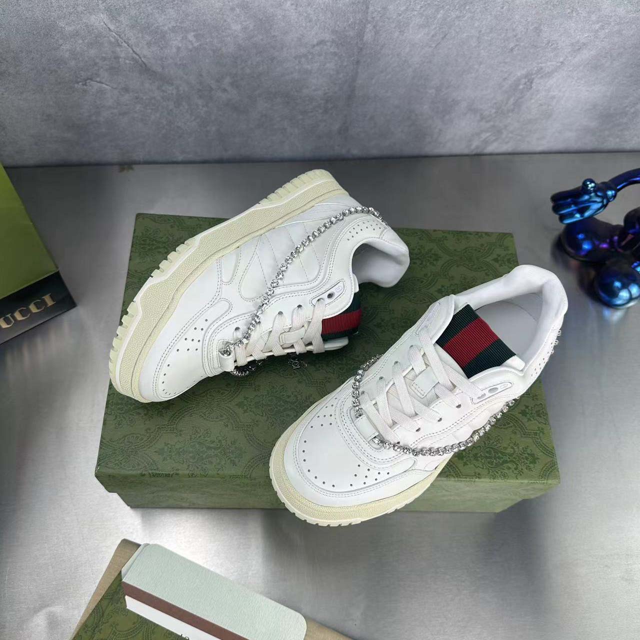 Gucci Women's Gucci Re-Web Sneaker - 