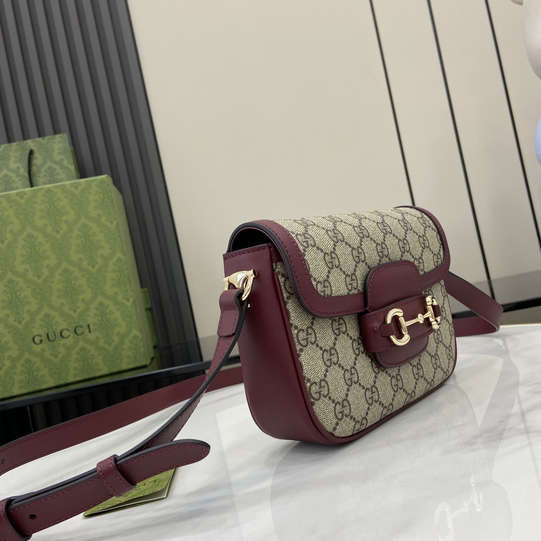 Gucci Horsebit 1955 Soft Mini Shoulder Bag - 