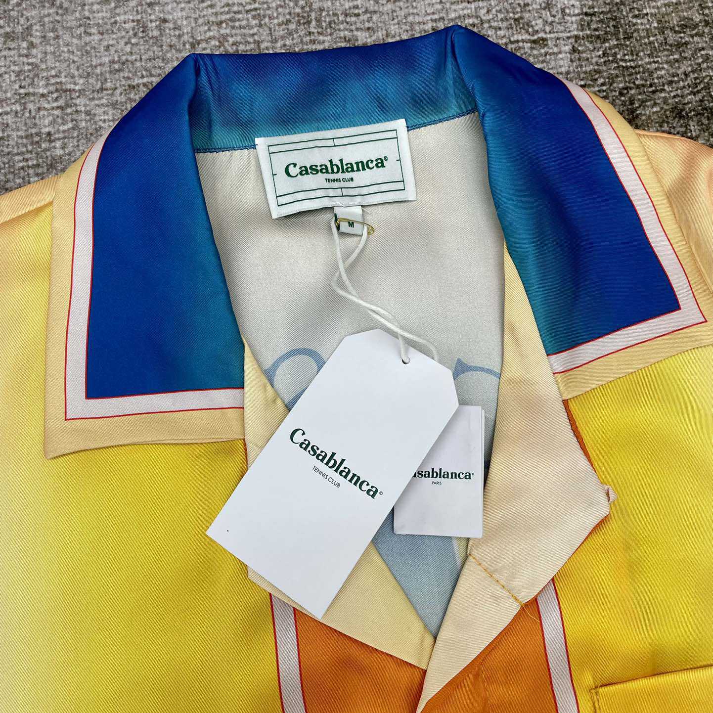 Casablanca L'Arch Colore Silk Shirt   CA3500 - 