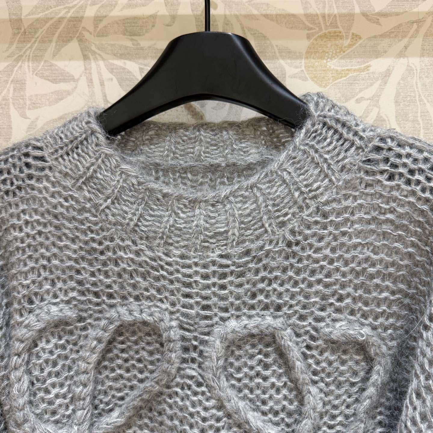 Loewe Anagram Sweater In Mohair - 