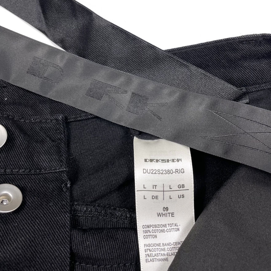 Rick Owens DRKSHDW Bolan Banana Jeans 'Black' - 