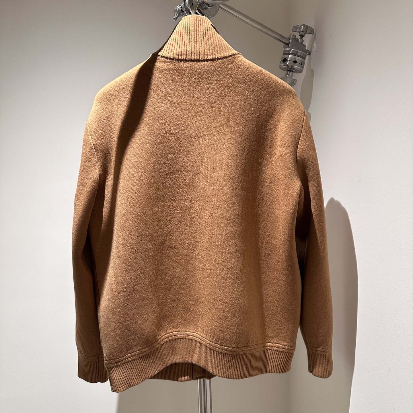 Gucci Suede Bomber Jacket With Web - 