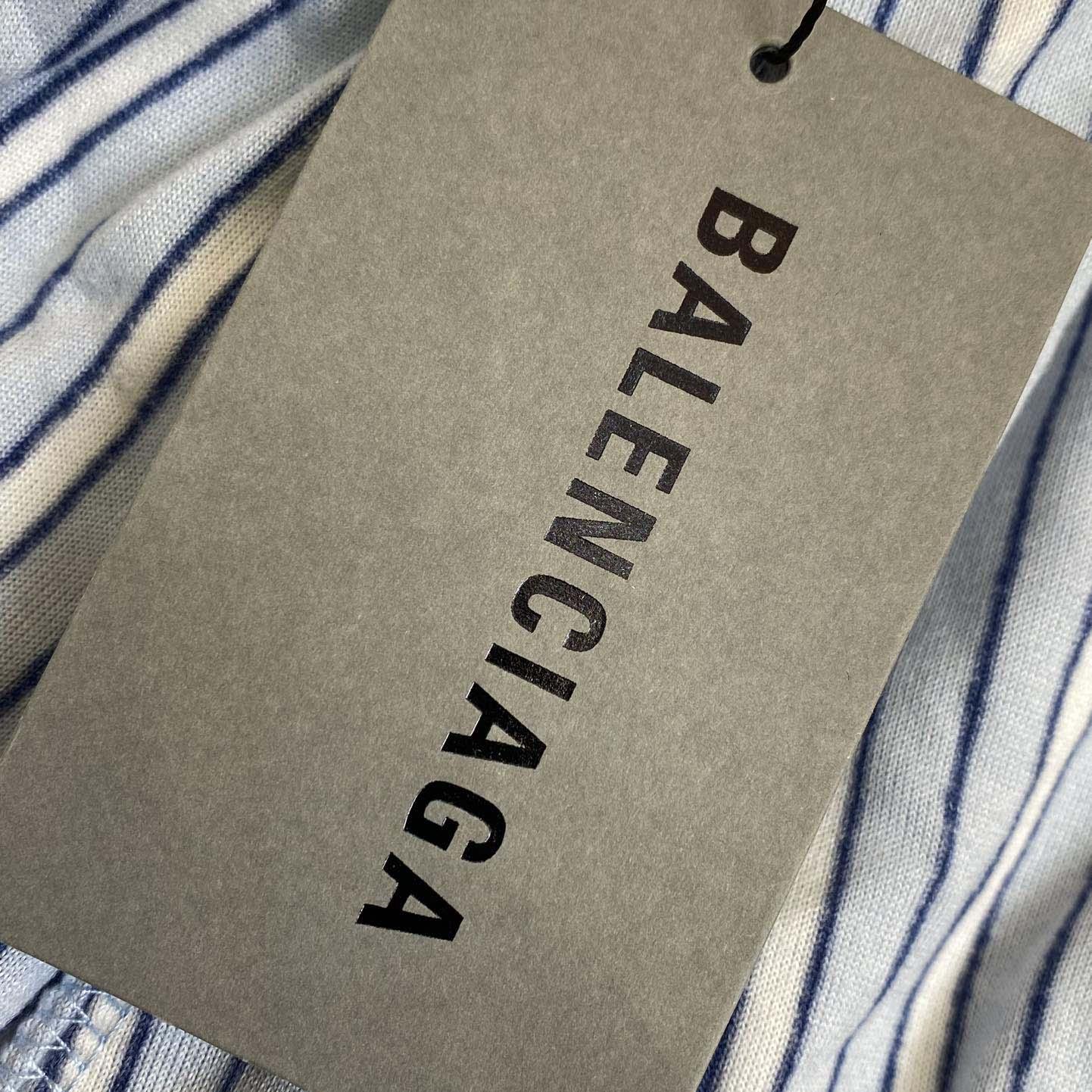Balenciaga Wide-Leg Striped Fleece Drawstring Pyjama Trousers - 