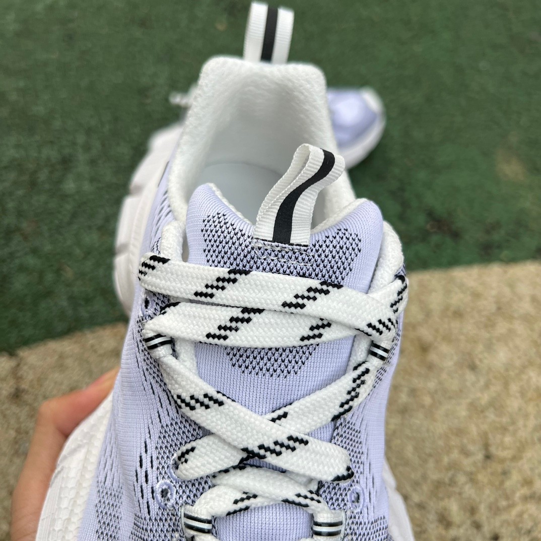 Balenciaga Under Armour® 3XL Knit Sneaker In White And Black Polyester - 