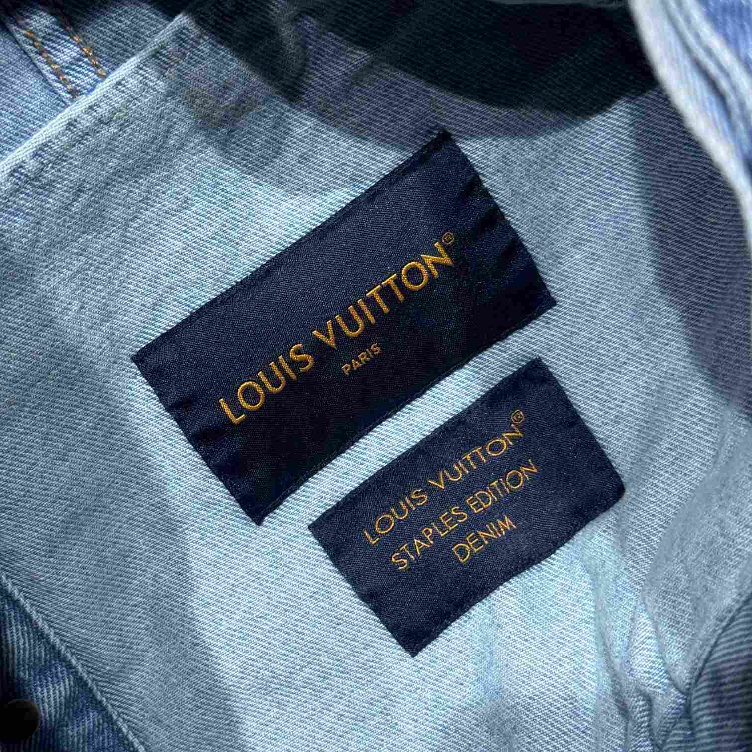 Louis Vuitton Denim Trucker Jacket  1AGINY - 