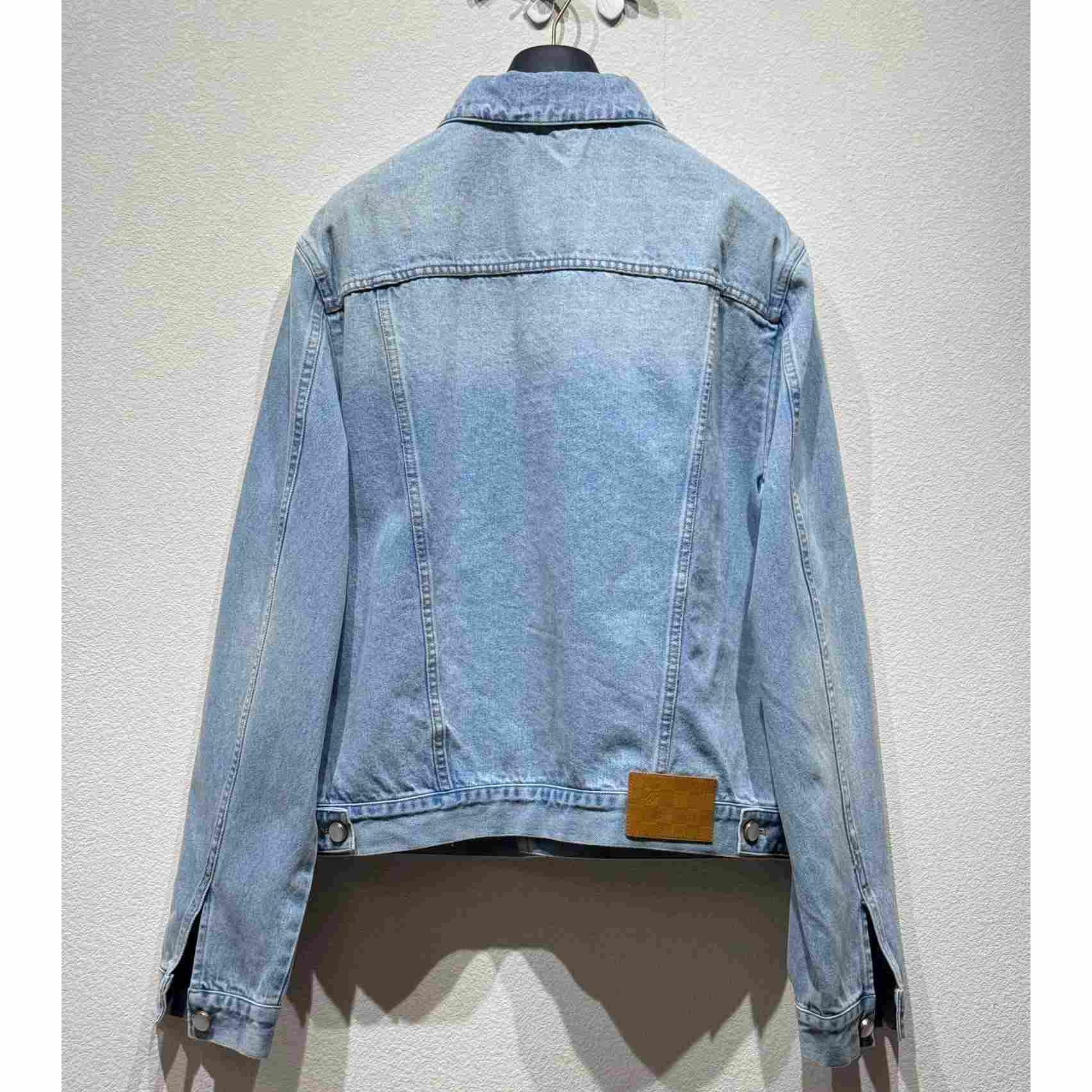 Louis Vuitton Denim Trucker Jacket  1AGINY - 