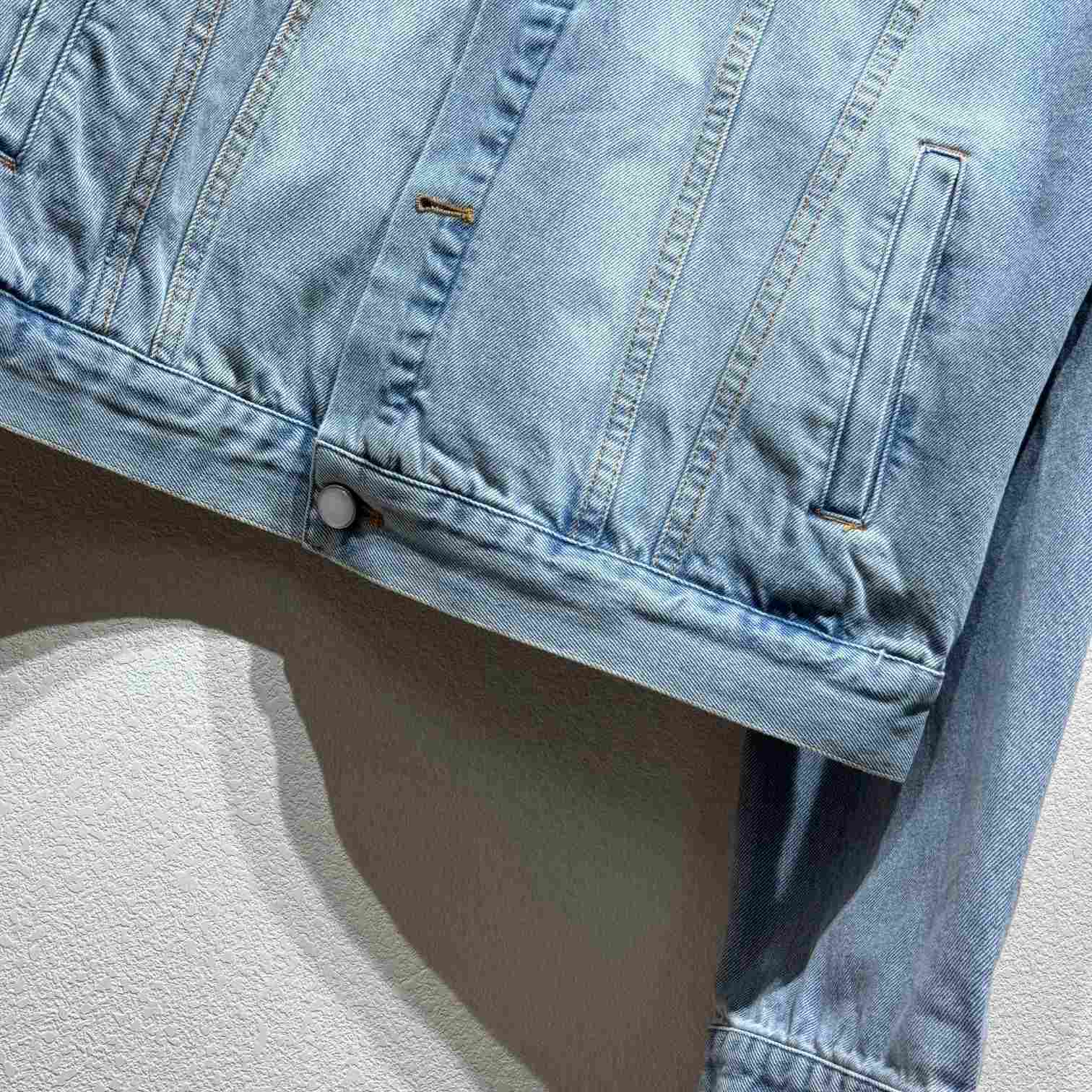 Louis Vuitton Denim Trucker Jacket  1AGINY - 