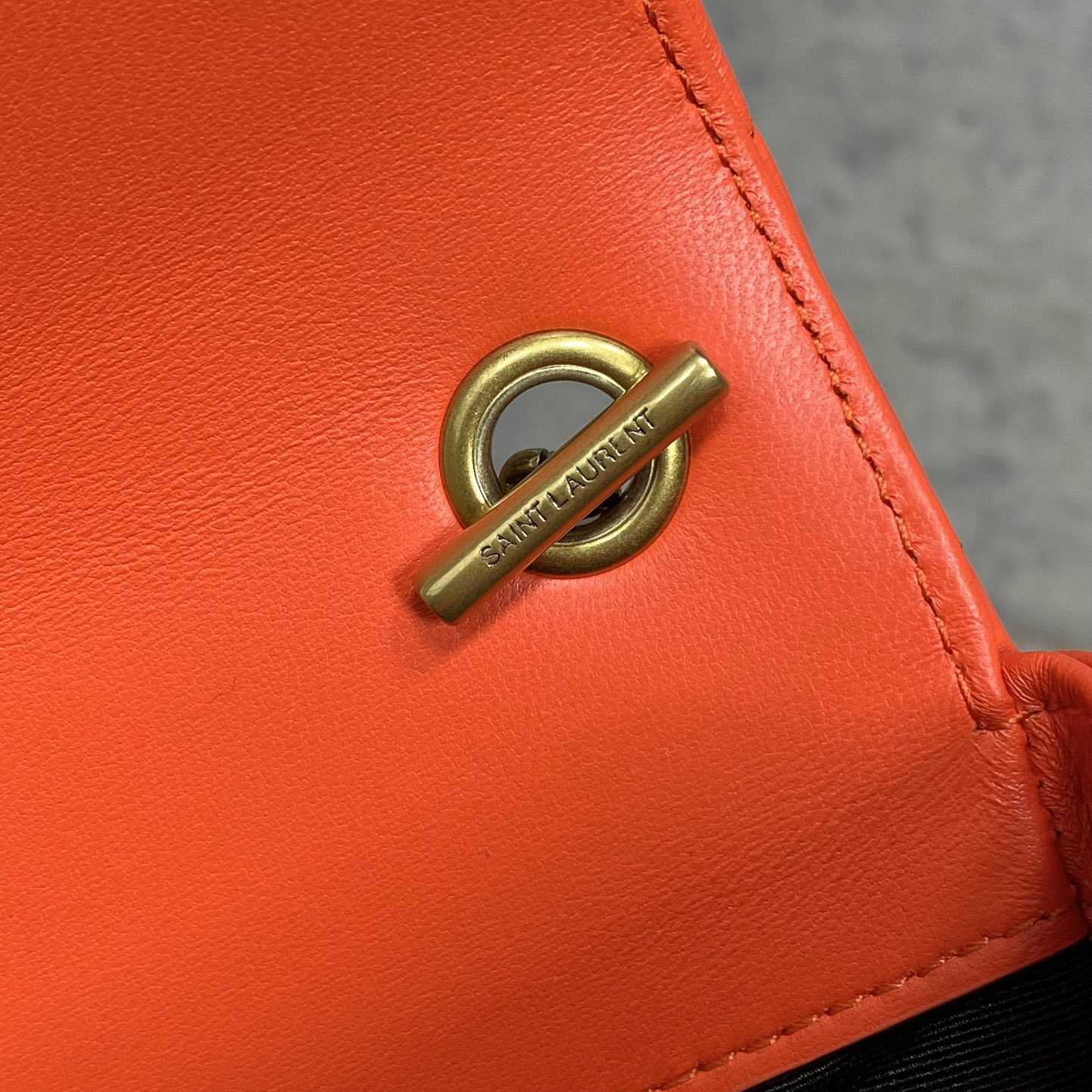 Saint Laurent Loulou Mini In Lambskin - 