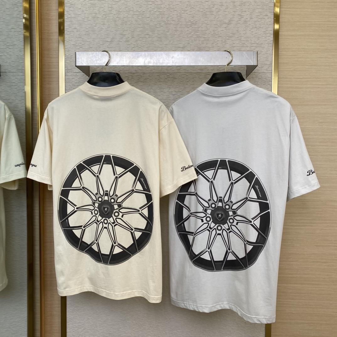 Balenciaga Automobili Lamborghini T-Shirt  - 