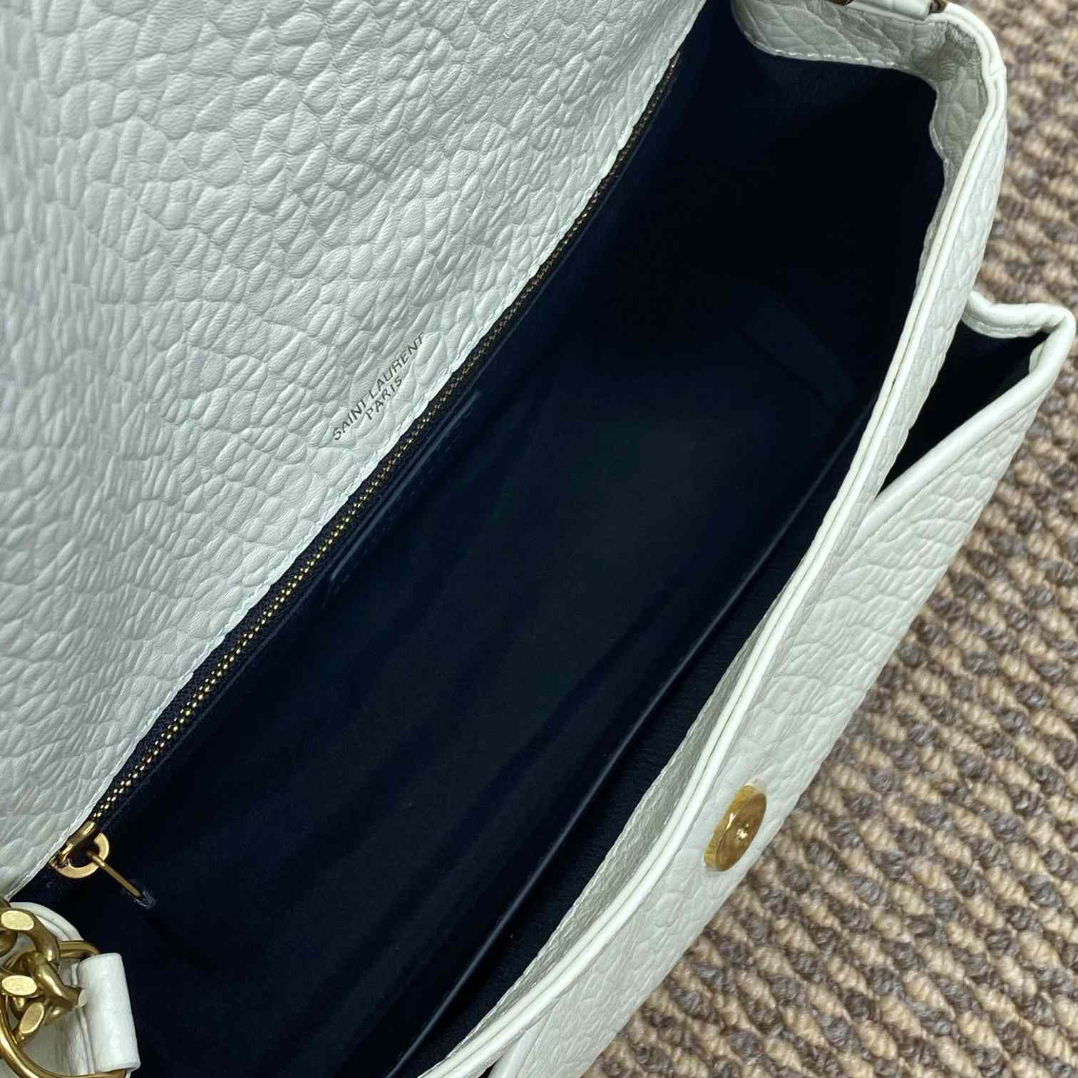 Saint Laurent Niki Medium In Grained Lambskin - 