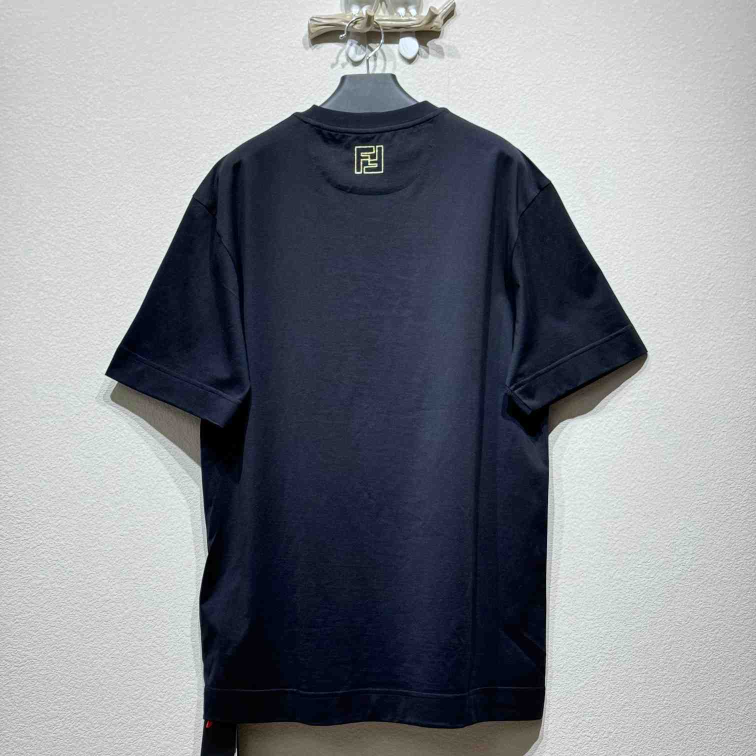Fendi Black Cotton T-shirt - 
