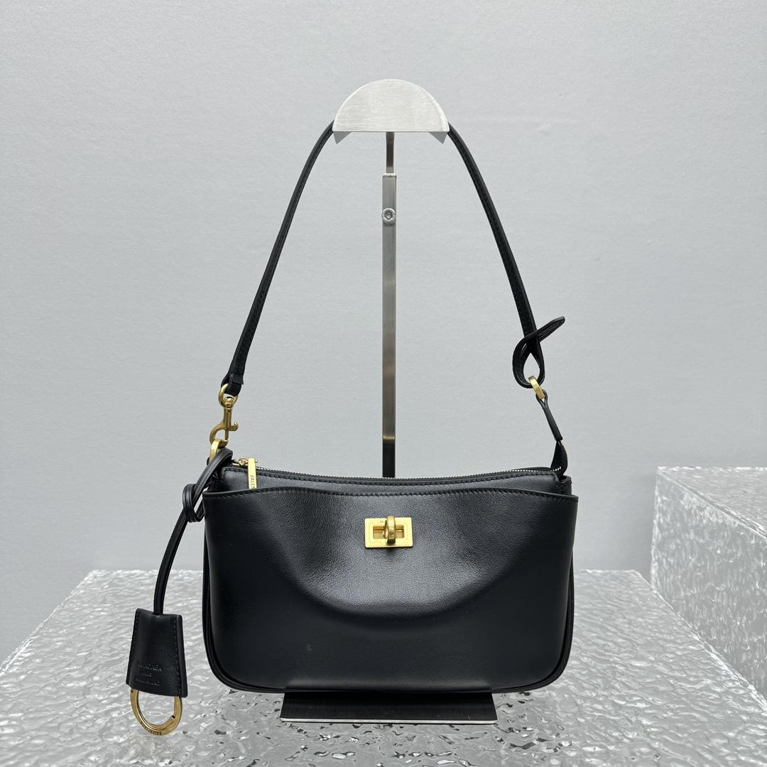 Balenciaga Rodeo Sling Pochette In Black - 
