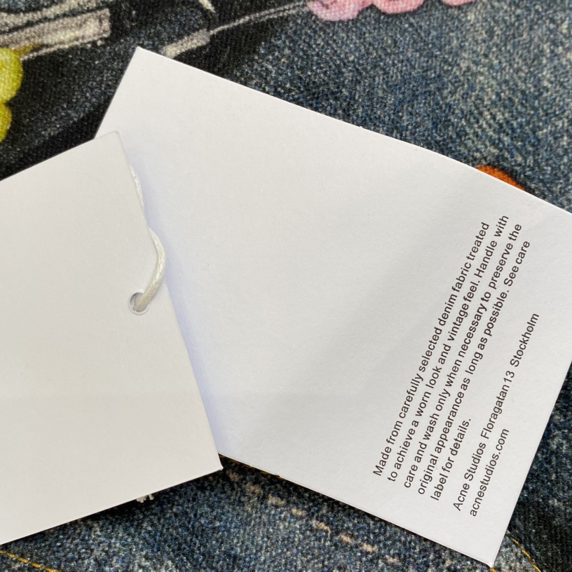 Acne Studios Baggy Fit Jeans - 1981m - 