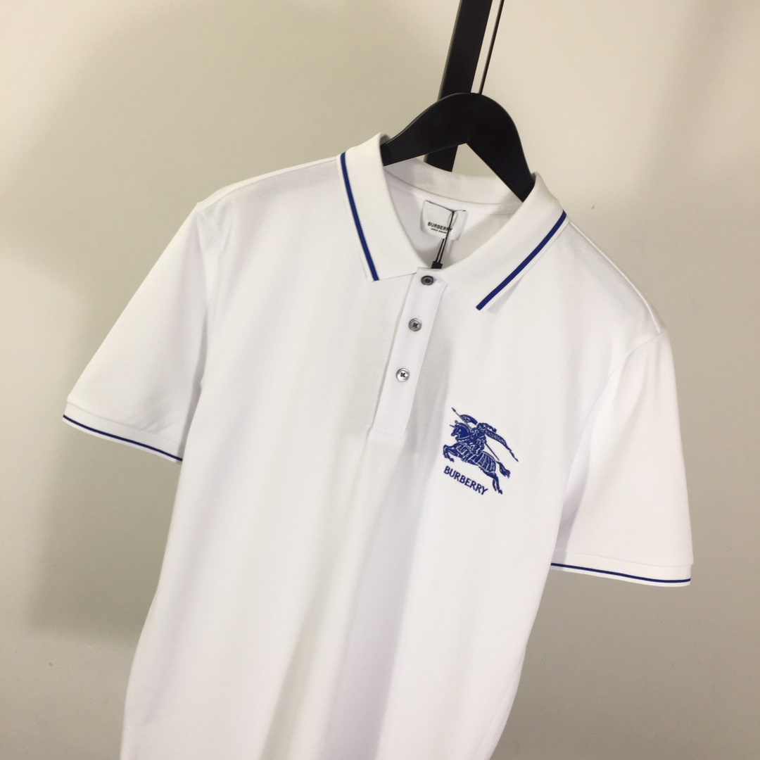 Burberry EKD Cotton Polo Shirt - DesignerGu