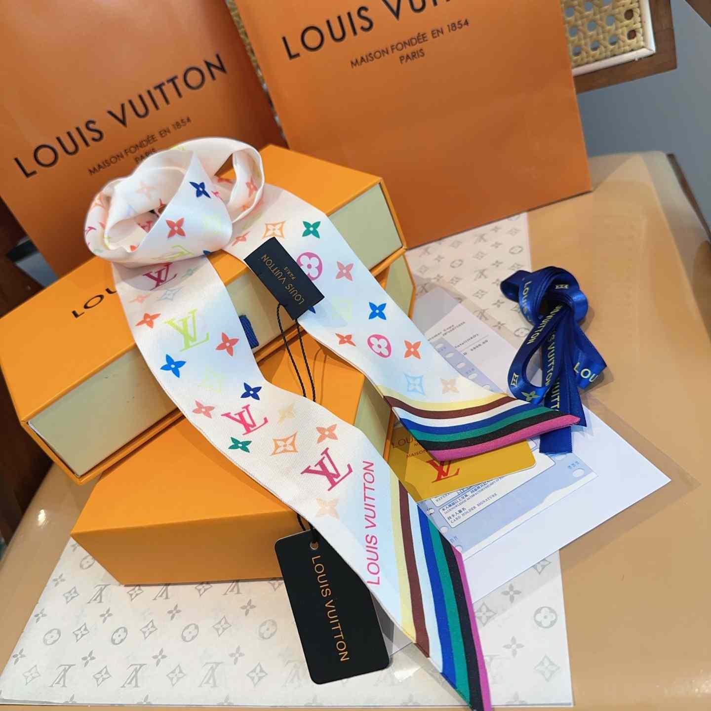 Louis Vuitton LV x TM Bandeau    120x5cm - 
