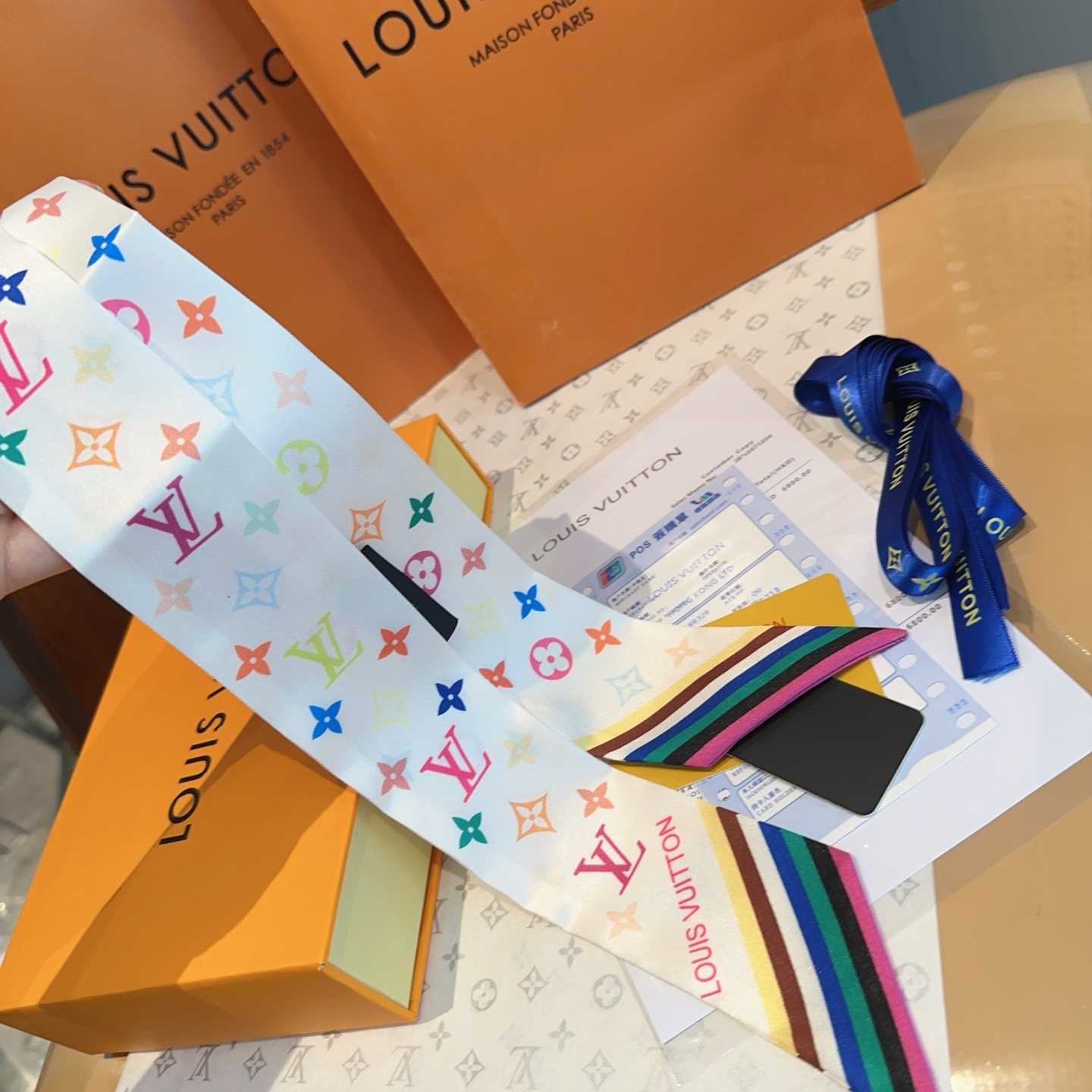 Louis Vuitton LV x TM Bandeau    120x5cm - 