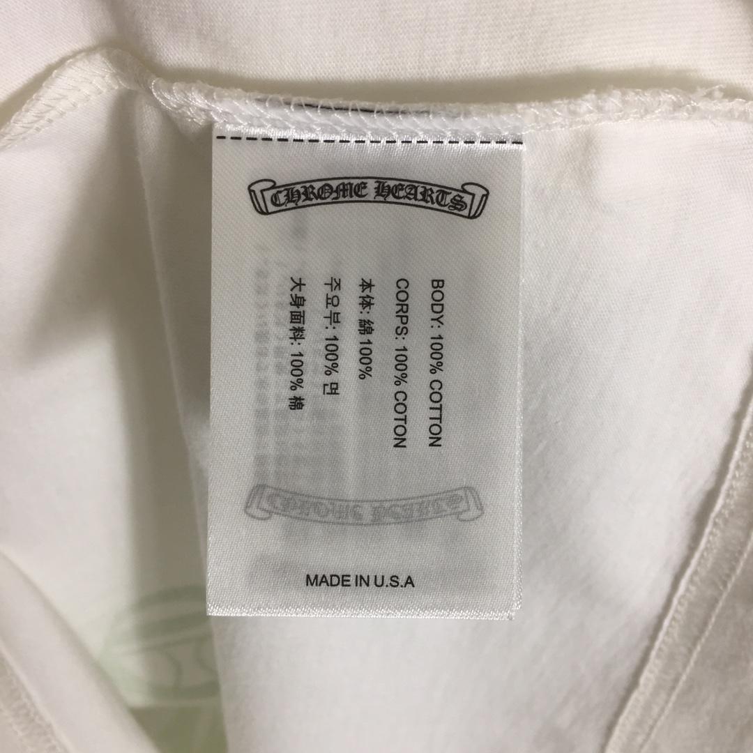 Chrome Hearts Cotton T-Shirt - DesignerGu