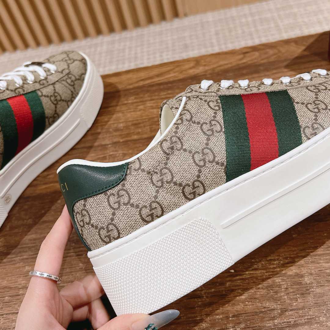 Gucci Ace Sneaker With Web - DesignerGu