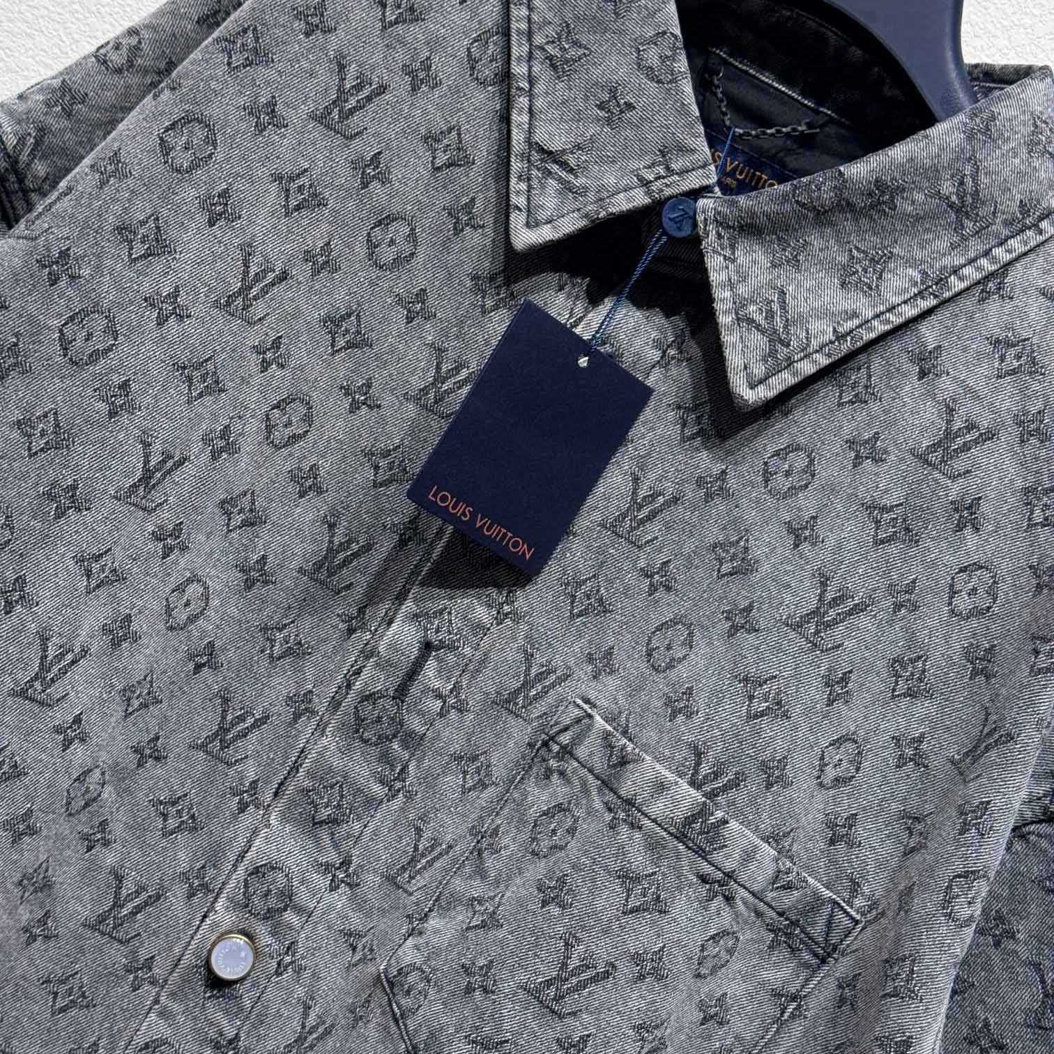 Louis Vuitton Monogram Short-Sleeved Shirt    - DesignerGu